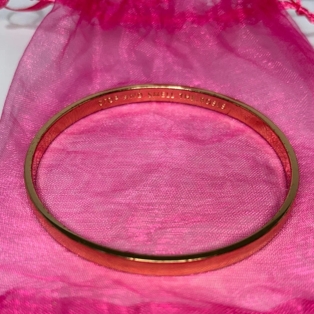 Kate Spade Stop And Smell The Roses Bangle - Picture 3 of 8